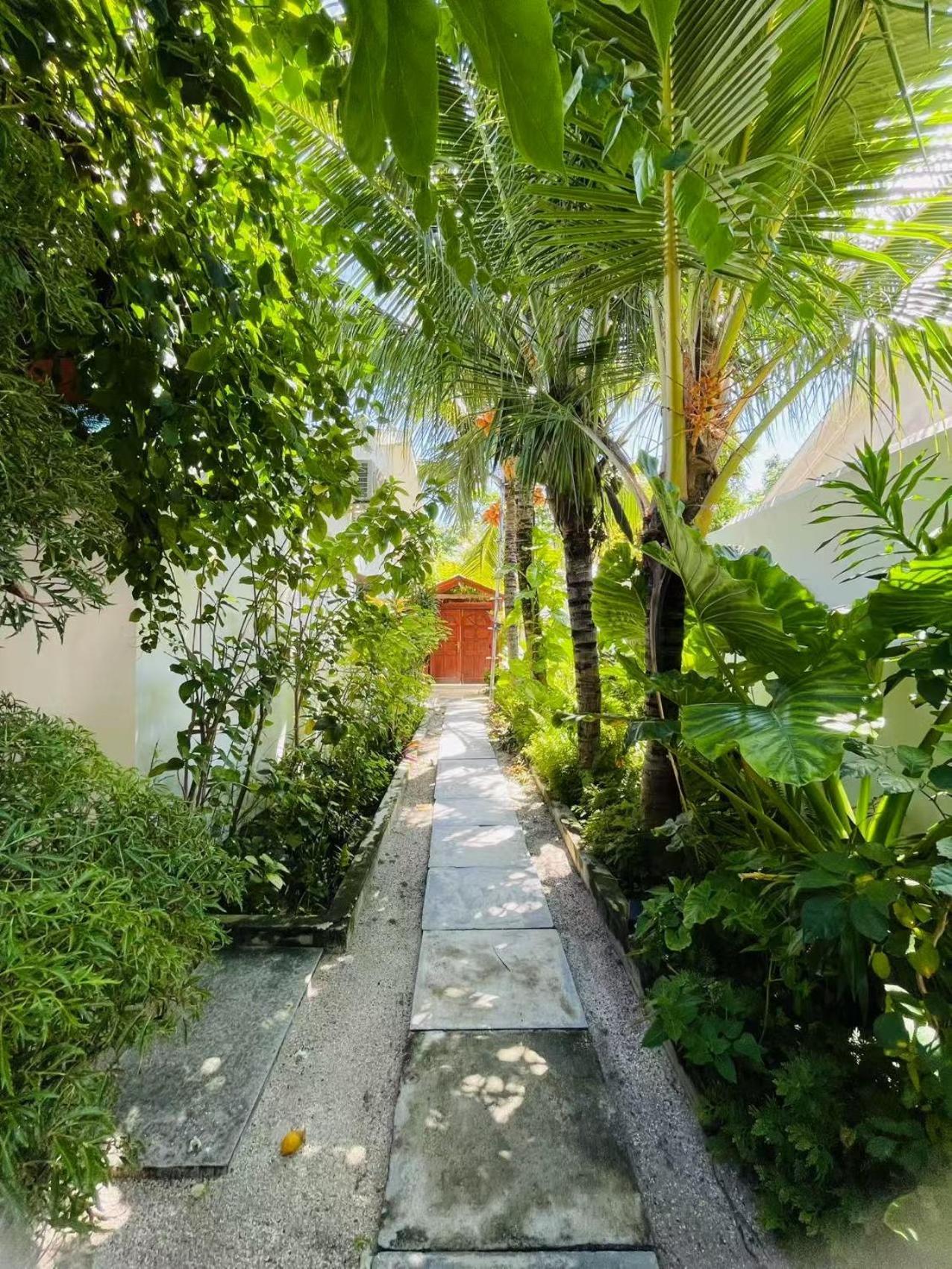 Hotel Aqua Oasis Thoddoo-Atoll Exterior foto